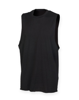 Tee shirt Personnalisé Sans Manche Duo 140 g/m² - SF Women SK232 - Tee shirt personnalisé sans manches avec marquage broderie...
