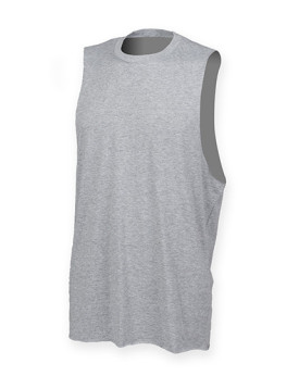 Tee shirt Personnalisé Sans Manche Duo 140 g/m² - SF Women SK232 - Tee shirt personnalisé sans manches avec marquage broderie...
