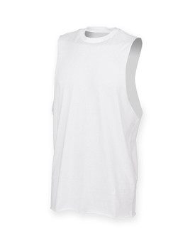 Tee shirt Personnalisé Sans Manche Duo 140 g/m² - SF Women SK232 - Tee shirt personnalisé sans manches avec marquage broderie...