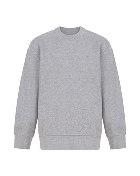 Sweat Personnalisée Manche Longue|avec liseré Col rond Enfant  260 g/m² - SF Minni SM530 - Sweat Personnalisé avec marquage b...