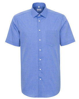Chemise d'entreprise Personnalisée Manche Courte Homme 100% coton 120 g/m² - Seidensticker 001001/003001 - Chemise d'entrepri...