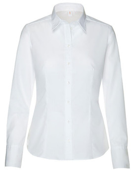 Chemise d'entreprise Personnalisée Manche Longue|Manchettes Femme 100% coton 120 g/m² - Seidensticker 080604 - Chemise d'entr...