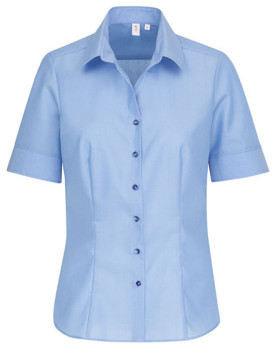 Chemise d'entreprise Personnalisée Manche Courte Femme 100% coton 120 g/m² - Seidensticker 080605 - Chemise d'entreprise Pers...