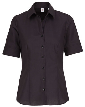 Chemise d'entreprise Personnalisée Manche Courte Femme 100% coton 120 g/m² - Seidensticker 080605 - Chemise d'entreprise Pers...