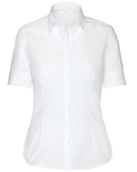 Chemise d'entreprise Personnalisée Manche Courte Femme 100% coton 120 g/m² - Seidensticker 080605 - Chemise d'entreprise Pers...