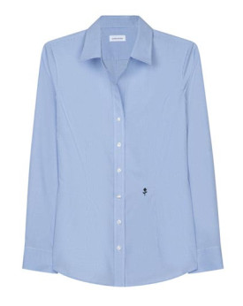Chemise d'entreprise Personnalisée Manche Longue|Manchettes Duo 100% coton 120 g/m² - Seidensticker 080619 - Chemise d'entrep...