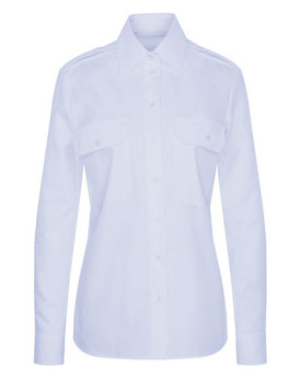 Chemise d'entreprise  Personnalisée Manche Longue  Femme   210 g/m² - Seidensticker SN080665 Couleur:Light Blue 