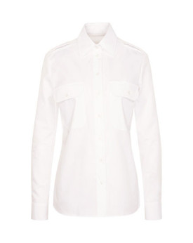 Chemise d'entreprise  Personnalisée Manche Courte  Femme   210 g/m² - Seidensticker SN080666 Couleur:White 