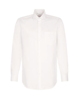 Chemise d'entreprise  Personnalisée Manche Longue  Homme   220 g/m² - Seidensticker SN143510 Couleur:White 