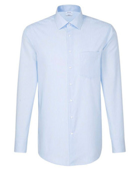 Chemise d'entreprise Personnalisée Manche Longue|Manchettes Homme 100% coton - Seidensticker 193640/193660 - Chemise d'entrep...