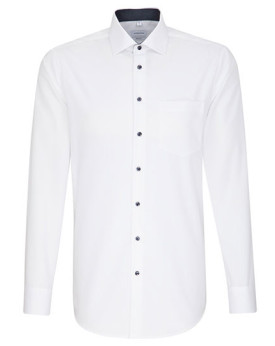 Chemise d'entreprise Personnalisée Manche Longue|Manchettes Homme 100% coton 120 g/m² - Seidensticker 193690 - Chemise d'entr...