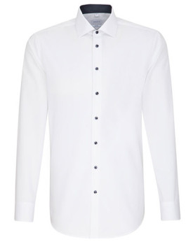 Chemise d'entreprise Personnalisée Manche Longue|Manchettes Homme 100% coton 120 g/m² - Seidensticker 293690 - Chemise d'entr...