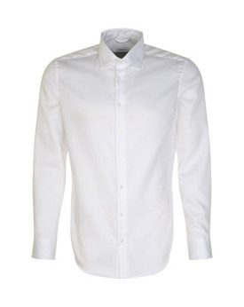Chemise d'entreprise  Personnalisée Manche Longue  Homme   220 g/m² - Seidensticker SN643510 Couleur:White 