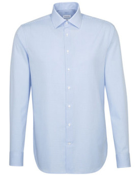 Chemise d'entreprise Personnalisée Manche Longue|Manchettes Homme 100% coton - Seidensticker 693640/693660 - Chemise d'entrep...