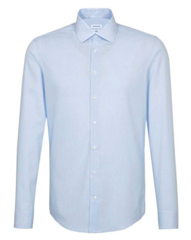 Chemise d'entreprise Personnalisée Manche Longue|Manchettes Homme 100% coton - Seidensticker 693640/693660 - Chemise d'entrep...