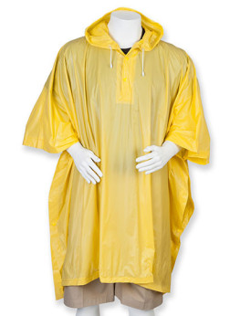 Cape de pluie Personnalisé   Homme ou Femme  90 g/m² - Splashmacs SP010 Couleur:Yellow Taille:One Size