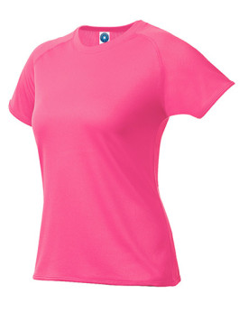 Tee shirt Personnalisé Manche Courte|Raglan Col rond Femme  145 g/m² - Starworld SW403 - Tee shirt Personnalisé avec marquage...