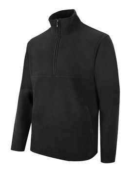 Sweat Personnalisé Manche Longue Fermeture à glissière 1/2 Homme  300 g/m² - Starworld SW770 - Chemise d'entreprise Personnal...