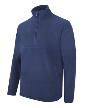 Sweat Personnalisé Manche Longue Fermeture à glissière 1/2 Homme  300 g/m² - Starworld SW770 - Chemise d'entreprise Personnal...