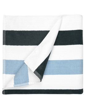 Serviette de toilette Personnalisée 100% coton 550 g/m² - The One Towelling® T1-STRIPE - Serviettes et tapis de bain avec mar...