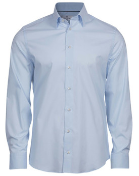 Chemise d'entreprise Personnalisée Manche Longue|Manchettes Homme 113 g/m² - Tee Jays 4024 - Chemise d'entreprise Personnalis...