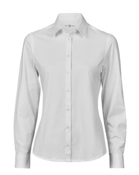 Chemise d'entreprise Personnalisée Manche Longue|Manchettes Femme 175 g/m² - Tee Jays 4031 - Chemise d'entreprise Personnalis...