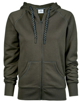 Sweat Personnalisé Manche Longue avec liseré Duo 310-320 g/m² - Tee Jays 5436 - Sweat Personnalisé avec marquage broderie, fl...