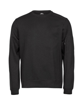 Sweat Personnalisé Manche Longue avec liseré Homme 320-330 g/m² - Tee Jays 5700 - Sweat Personnalisé avec marquage broderie, ...