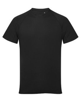 Tee shirt Personnalisé Manche Courte|Raglan Col rond Homme  135 g/m² - TriDri® TR011 - Tee shirt Personnalisé avec marquage b...