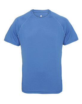Tee shirt Personnalisé Manche Courte|Raglan Col rond Homme  135 g/m² - TriDri® TR011 - Tee shirt Personnalisé avec marquage b...