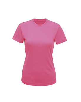 Tee shirt Personnalisé Manche Courte Col rond Femme  135 g/m² - TriDri® TR020 - Tee shirt Personnalisé avec marquage broderie...