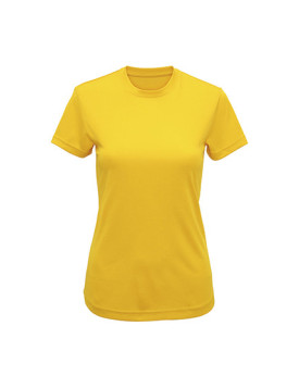 Tee shirt Personnalisé Manche Courte Col rond Femme  135 g/m² - TriDri® TR020 - Tee shirt Personnalisé avec marquage broderie...