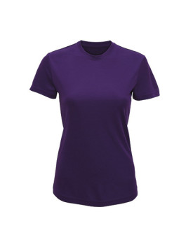 Tee shirt Personnalisé Manche Courte Col rond Femme  135 g/m² - TriDri® TR020 - Tee shirt Personnalisé avec marquage broderie...