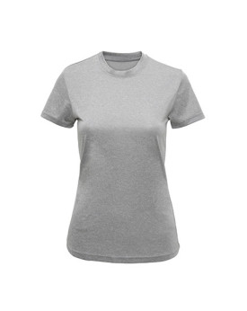Tee shirt Personnalisé Manche Courte Col rond Femme  135 g/m² - TriDri® TR020 - Tee shirt Personnalisé avec marquage broderie...