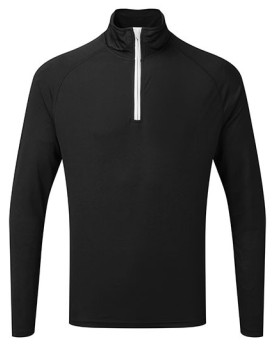 Tee shirt Personnalisé Manche Longue Fermeture à glissière 1/2 Homme  135 g/m² - TriDri® TR110 - Tee shirt Personnalisé avec ...