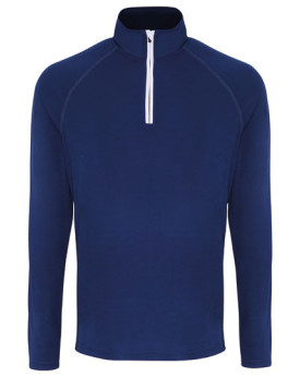Tee shirt Personnalisé Manche Longue Fermeture à glissière 1/2 Homme  135 g/m² - TriDri® TR110 - Tee shirt Personnalisé avec ...