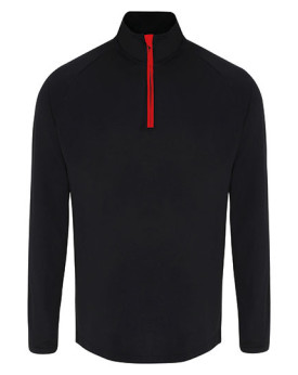 Tee shirt Personnalisé Manche Longue Fermeture à glissière 1/2 Homme  135 g/m² - TriDri® TR110 - Tee shirt Personnalisé avec ...