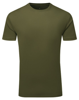 Tee shirt Personnalisé Manche Courte Col rond Homme  135 g/m² - TriDri® TR503 - Tee shirt Personnalisé avec marquage broderie...