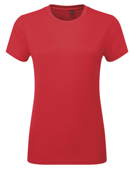 Tee shirt Personnalisé Manche Courte Col rond Femme  135 g/m² - TriDri® TR504 - Tee shirt Personnalisé avec marquage broderie...