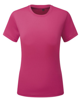 Tee shirt Personnalisé Manche Courte Col rond Femme  135 g/m² - TriDri® TR504 - Tee shirt Personnalisé avec marquage broderie...