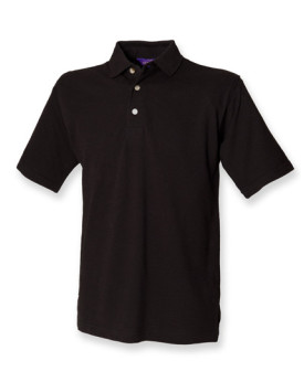 Polo Personnalisé Manche Courte Duo 225 g/m² - Henbury H100 - Polo Personnalisé avec marquage broderie, flocage ou impression...