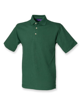 Polo Personnalisé Manche Courte Duo 225 g/m² - Henbury H100 - Polo Personnalisé avec marquage broderie, flocage ou impression...