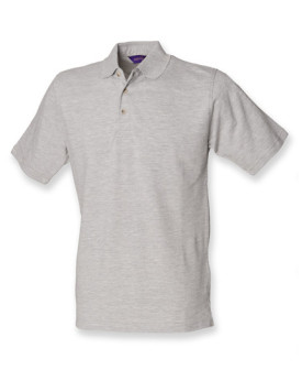Polo Personnalisé Manche Courte Duo 225 g/m² - Henbury H100 - Polo Personnalisé avec marquage broderie, flocage ou impression...