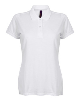 Polo Personnalisé Manche Courte avec liseré Duo 100% coton 180 g/m² - Henbury H102 - Polo Personnalisé avec marquage broderie...