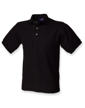 Polo Personnalisé Manche Courte avec liseré Homme 250 g/m² - Henbury H410 - Polo Personnalisé avec marquage broderie, flocage...