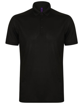 Polo Personnalisé Manche Courte Homme 180 g/m² (Black, Navy, Red: 200 g/m²) - Henbury H460 - Polo Personnalisé avec marquage ...