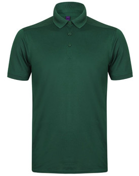 Polo Personnalisé Manche Courte Homme 180 g/m² (Black, Navy, Red: 200 g/m²) - Henbury H460 - Polo Personnalisé avec marquage ...
