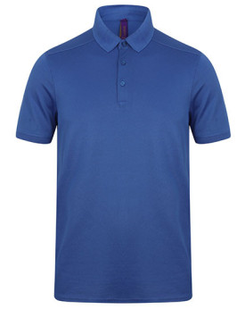 Polo Personnalisé Manche Courte Homme 180 g/m² (Black, Navy, Red: 200 g/m²) - Henbury H460 - Polo Personnalisé avec marquage ...