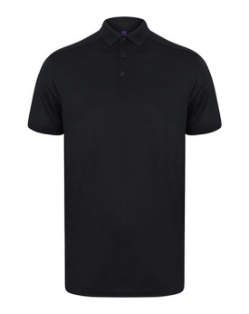 Polo Personnalisé Manche Courte Homme 180 g/m² (Black, Navy, Red: 200 g/m²) - Henbury H460 - Polo Personnalisé avec marquage ...