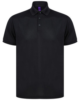 Polo Personnalisé Manche Courte avec liseré Homme 200 g/m² - Henbury H465 - Polo Personnalisé avec marquage broderie, flocage...